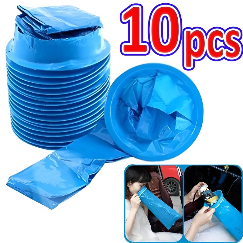 10Pcs 1000ML Disposable Travel - Bivvy Bag Emergency recension och pris