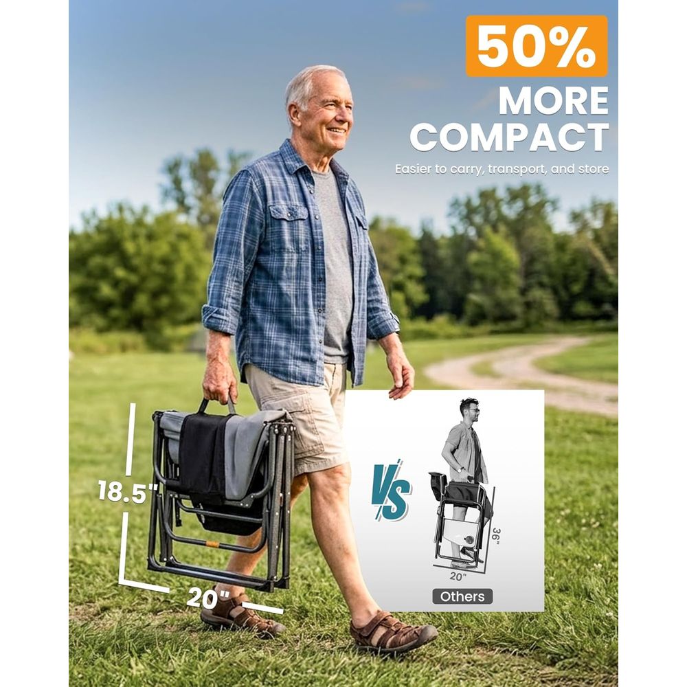 Oversized Camping Directors Ch - Folding Chair recension och pris