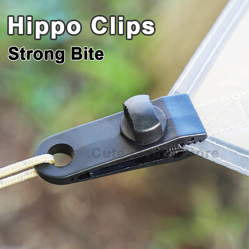10/20/50pcs Strong Bite Tent C - Outdoor Camping Tarp recension och pris