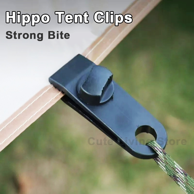 10/20/50pcs Strong Bite Tent C - Outdoor Camping Tarp recension och pris