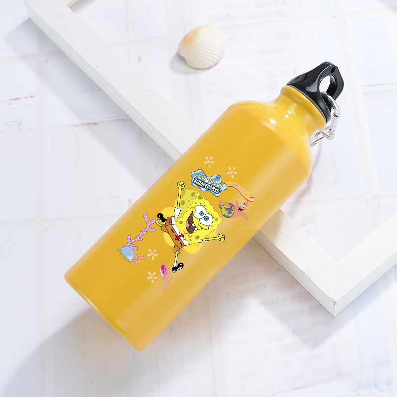 SpongeBobs Aluminum Water Bott - Outdoor Camping Kettle recension och pris