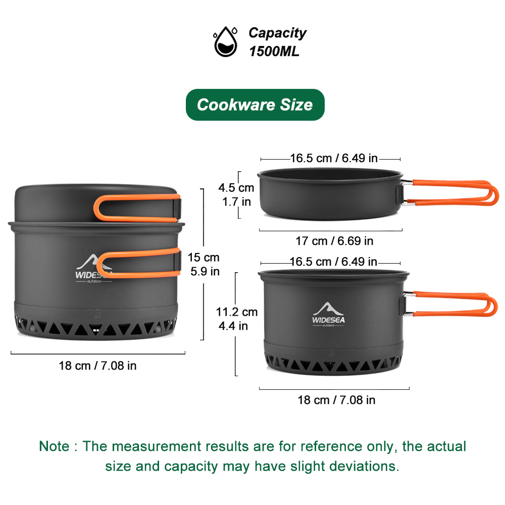 Camping Tableware Outdoor Cook - Outdoor Camping Kettle recension och pris