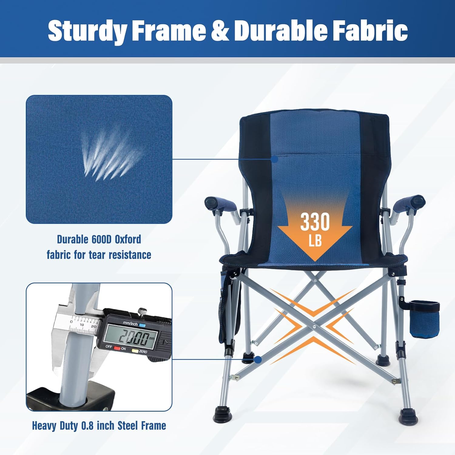 Factory Wholesale Outdoor Port - Folding Chair recension och pris