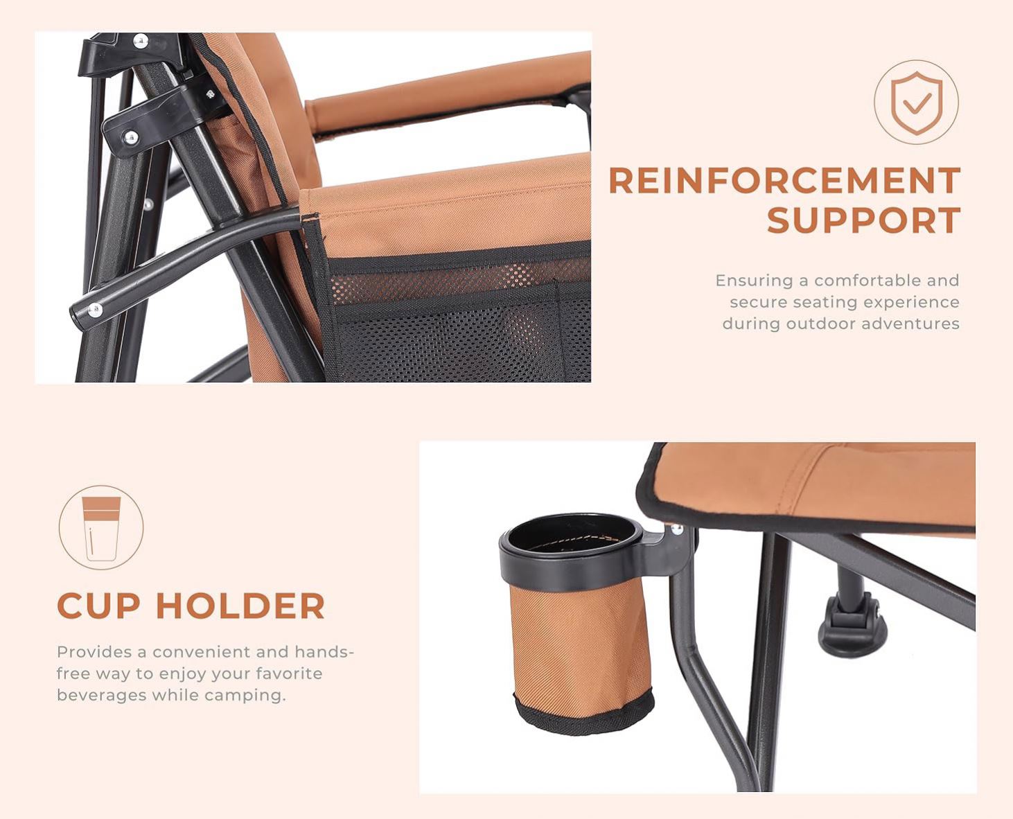 Custom High Quality Adjustable - Quality Outdoor Camping Chairs recension och pris