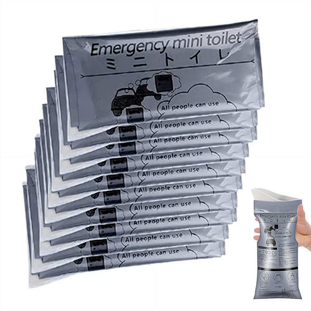 10pcCar Emergency Urine Bag Di - Bivvy Bag Emergency recension och pris