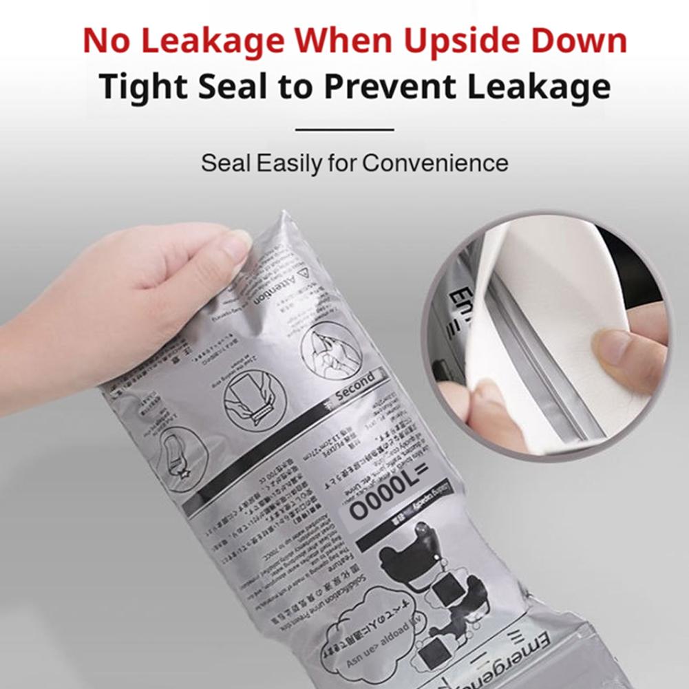 10pcCar Emergency Urine Bag Di - Bivvy Bag Emergency recension och pris