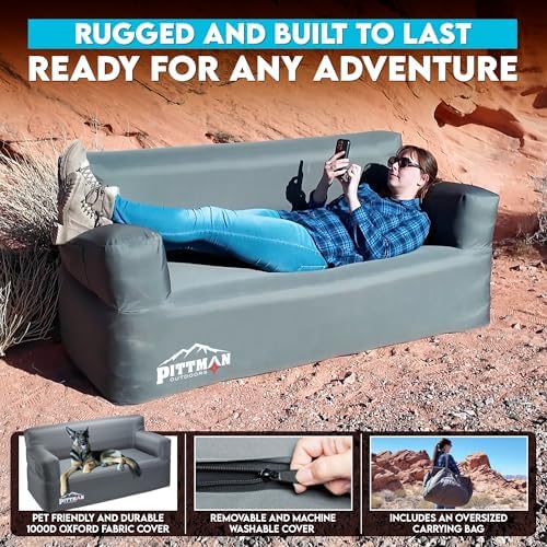 Pittman - Inflatable Couch wit - Outdoor Camping Couch recension och pris