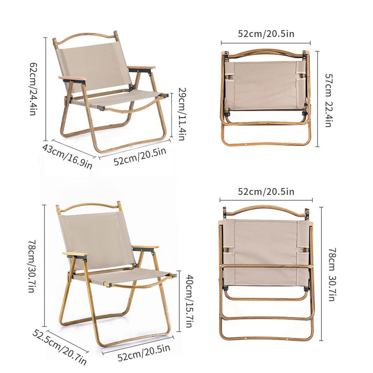 High Quality Portable  Folding - Quality Outdoor Camping Chairs recension och pris