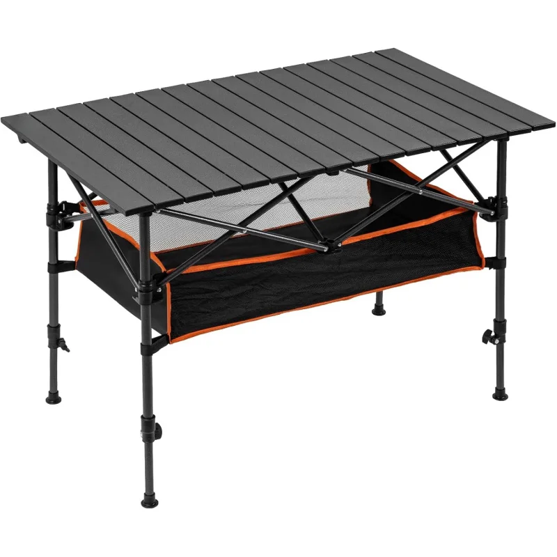 Camping Table with Storage Bas - Outdoor Camping Table With Storage recension och pris