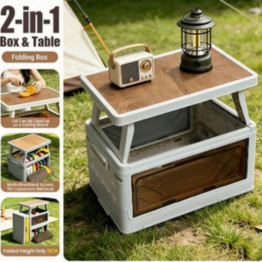 Multi-Functional Outdoor Campi - Outdoor Camping Table With Storage recension och pris
