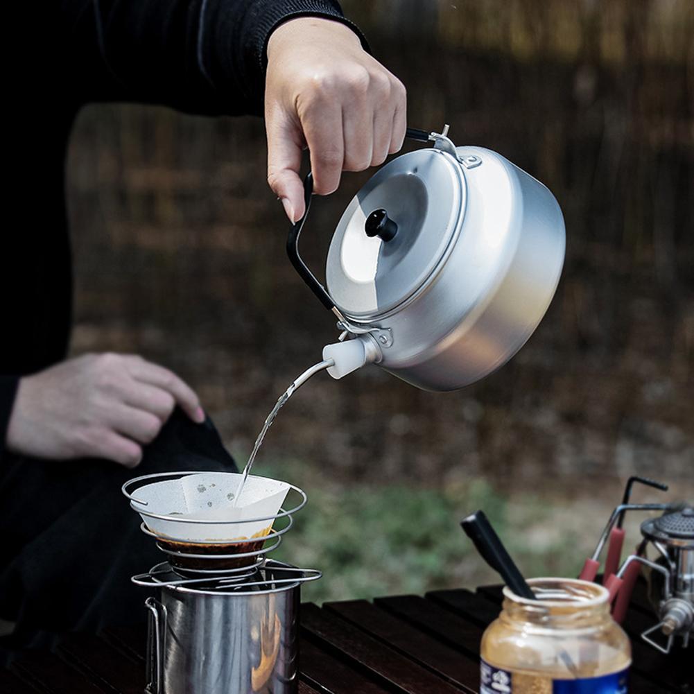 800ml Outdoor Portable Teapot  - Outdoor Camping Kettle recension och pris