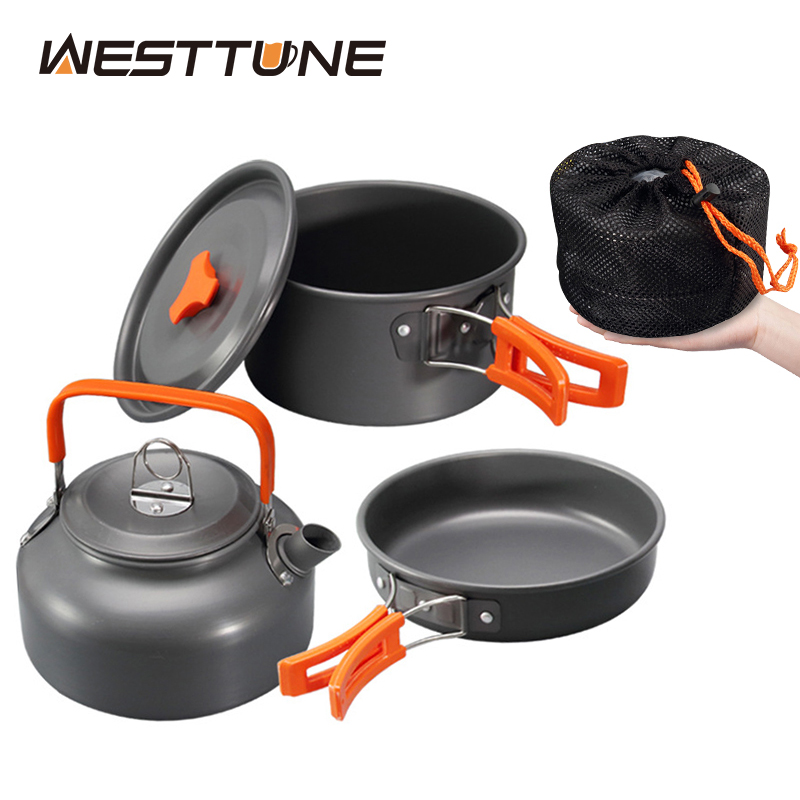 WESTTUNE Camping Cookware Kit  - Outdoor Camping Kettle recension och pris