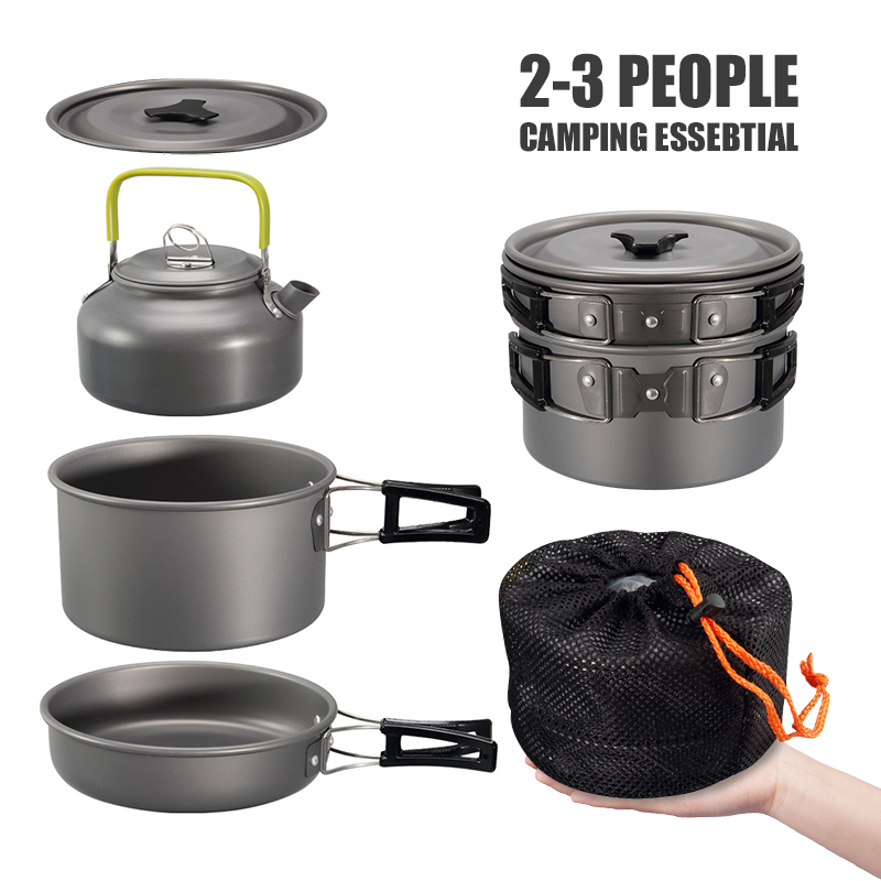 WESTTUNE Camping Cookware Kit  - Outdoor Camping Kettle recension och pris