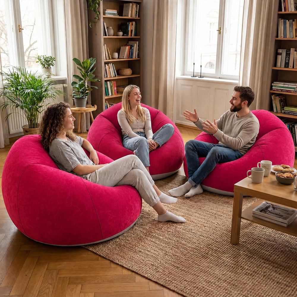 Bean Bag Chairs for Adults wit - Outdoor Camping Couch recension och pris