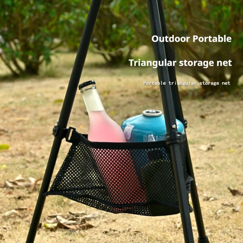 Portable Triangular Under Tabl - Outdoor Camping Table With Storage recension och pris
