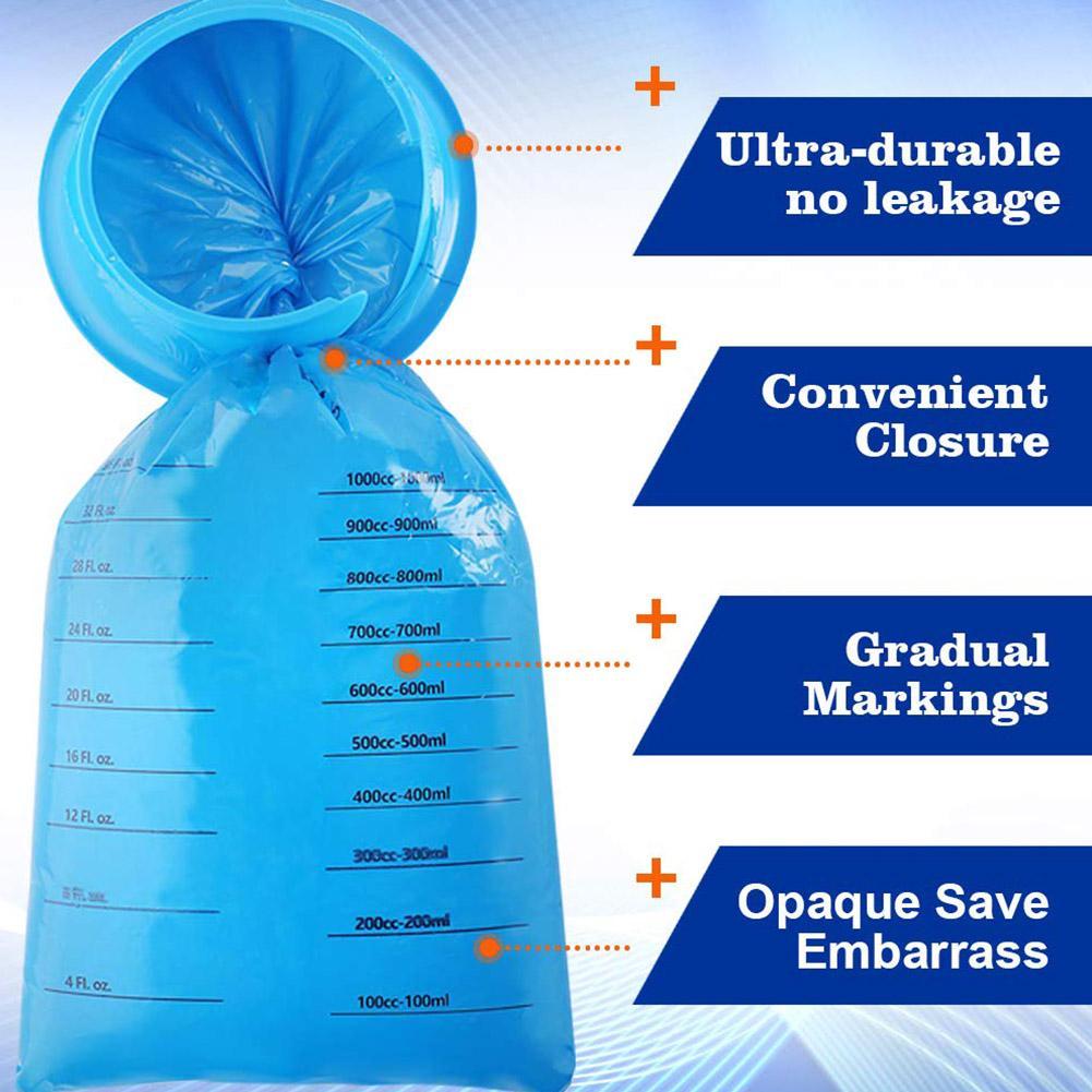1000ML Disposable Vomit Bag Po - Bivvy Bag Emergency recension och pris