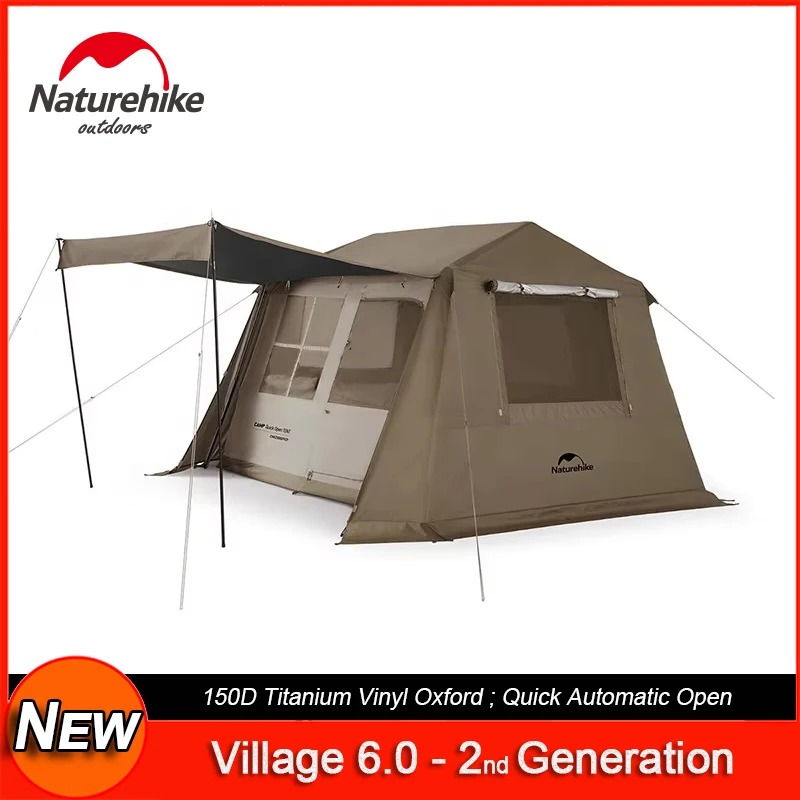 【Outdoor】Naturehike Village 6. - Outdoor Camping Tent recension och pris