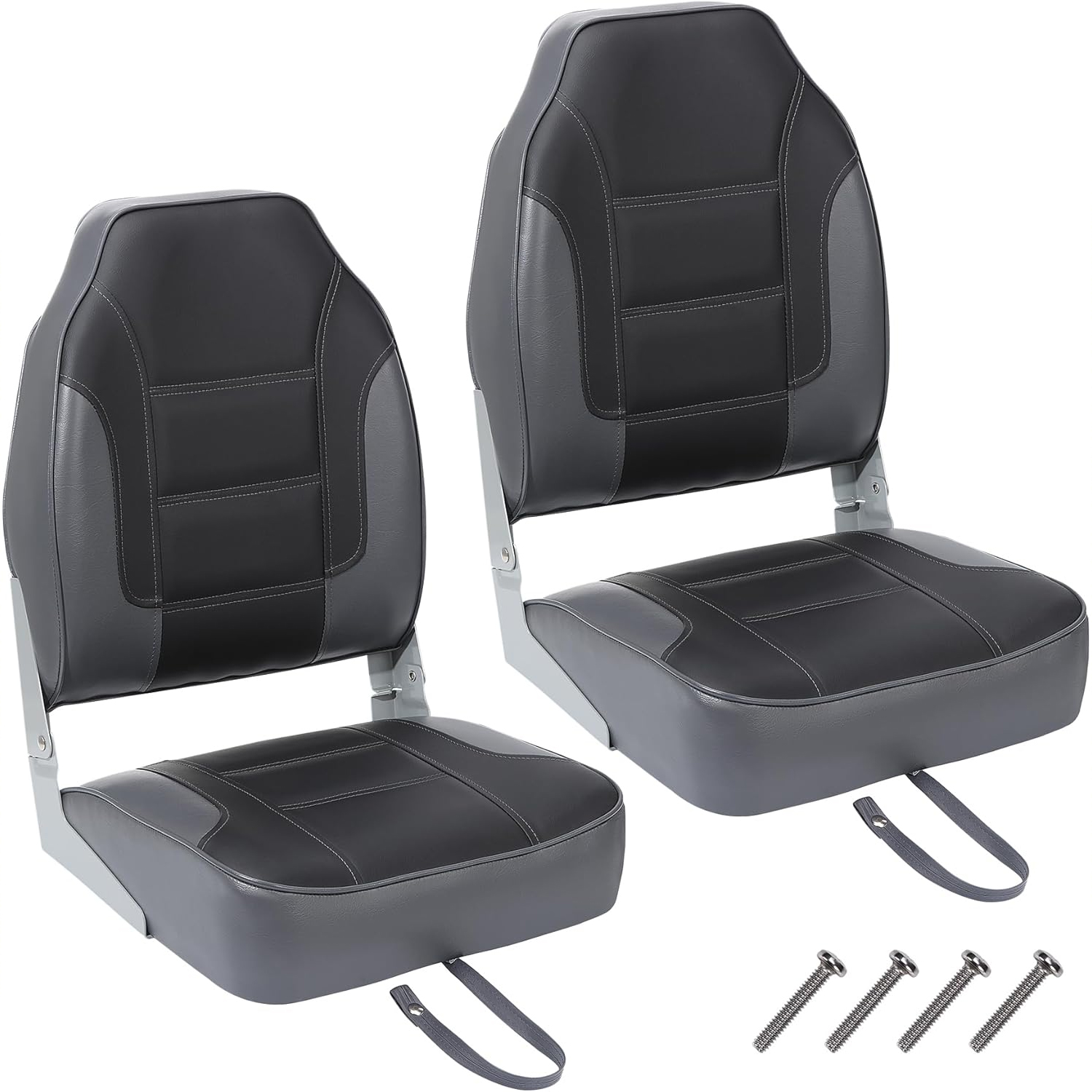 2 Pack Folding Boat Seats, Hig - Folding Chair recension och pris