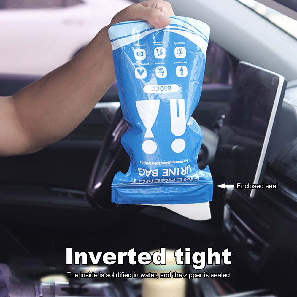 Car Urine Bag 850ml Emergency  - Bivvy Bag Emergency recension och pris