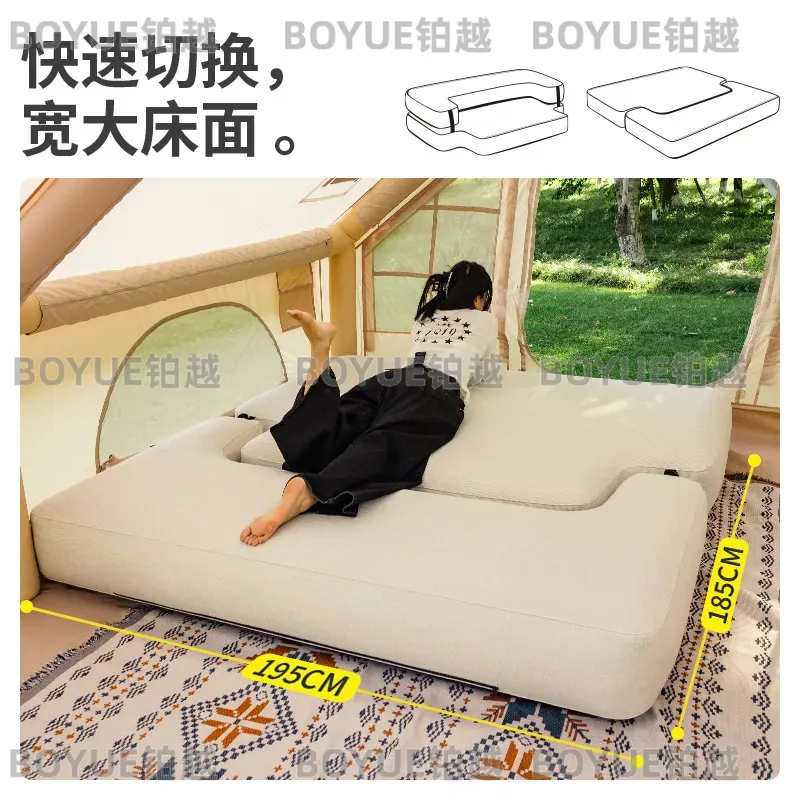 Outdoor Brushed Inflatable Sof - Outdoor Camping Couch recension och pris