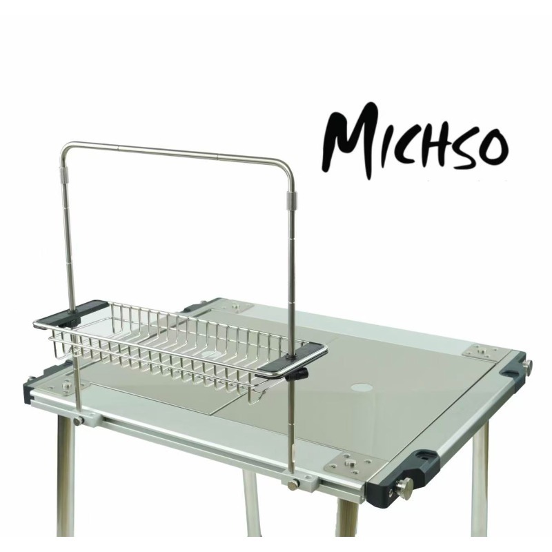 Michso TTA Series Camping Tabl - Outdoor Camping Table With Storage recension och pris